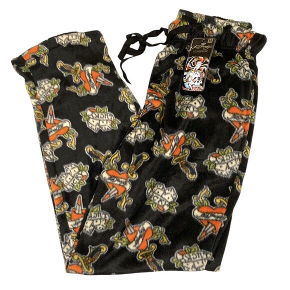 Ed Hardy Other - ED HARDY Sleep Lounge Pants Mens Size Medium Elastic Drawstring Pockets NEW